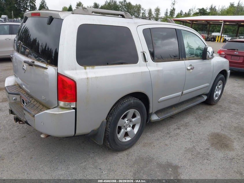 2004 Nissan Pathfinder VIN 5N1AA08B04N728283 IAAI salvage auction — NORMAL WEAR, Clear (Washington), sold $325 on 2026-07-08 (photo 4)
