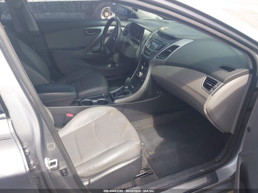 2014 Hyundai Elantra VIN KMHDH4AH0EU101458 IAAI salvage auction — NORMAL WEAR, Clear (Florida), sold $400 on 2026-07-29 (photo 5)