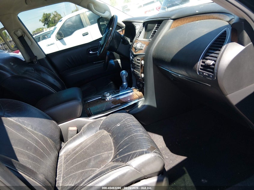 2011 Infiniti Qx56 VIN JN8AZ2NE8B9004388 IAAI salvage auction — NORMAL WEAR, Clear (Oklahoma), sold $900 on 2026-07-28 (photo 5)