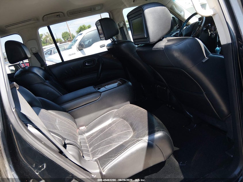 2011 Infiniti Qx56 VIN JN8AZ2NE8B9004388 IAAI salvage auction — NORMAL WEAR, Clear (Oklahoma), sold $900 on 2026-07-28 (photo 8)