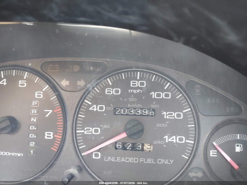 2000 Acura Integra VIN JH4DC4452YS005432 IAAI salvage auction — NORMAL WEAR, Original (Texas), sold $200 on 2026-07-22 (photo 7)