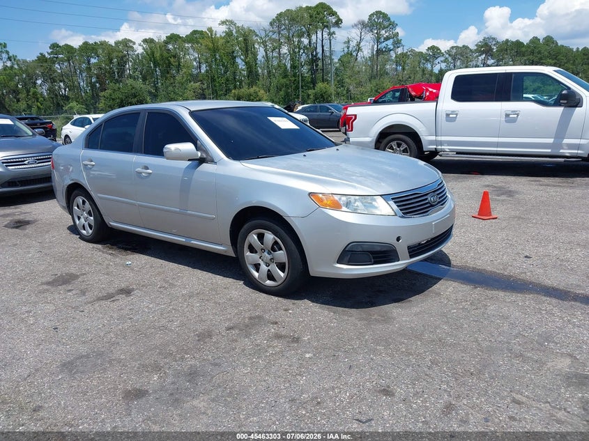 2009 Kia Optima VIN KNAGE228895302549 IAAI salvage auction — NORMAL WEAR, Clear (Florida), sold $275 on 2026-07-28 (photo 1)