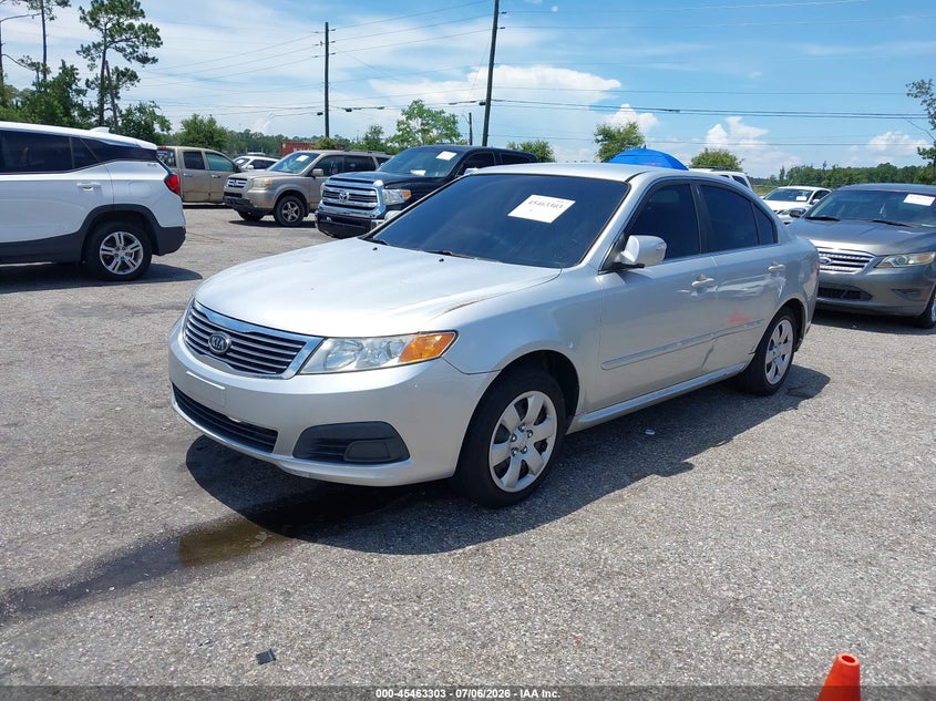 2009 Kia Optima VIN KNAGE228895302549 IAAI salvage auction — NORMAL WEAR, Clear (Florida), sold $275 on 2026-07-28 (photo 2)