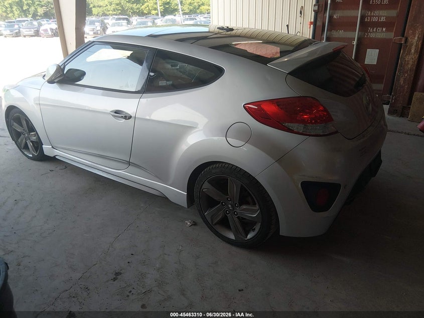 2014 Hyundai Veloster VIN KMHTC6AEXEU202261 IAAI salvage auction — NORMAL WEAR, Clear (Georgia), sold $25 on 2026-07-29 (photo 3)
