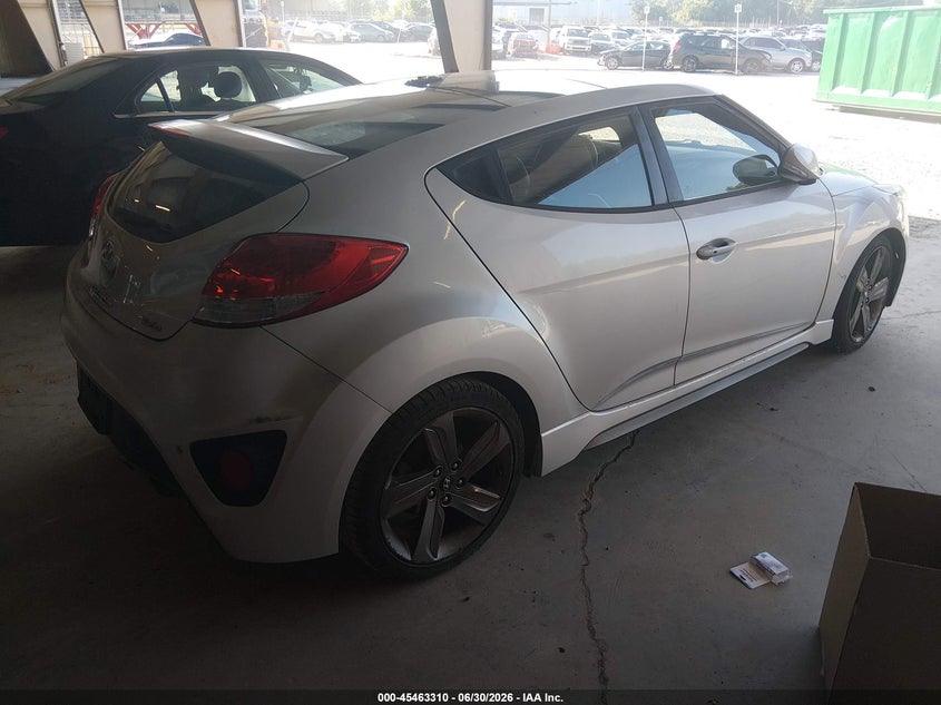 2014 Hyundai Veloster VIN KMHTC6AEXEU202261 IAAI salvage auction — NORMAL WEAR, Clear (Georgia), sold $25 on 2026-07-29 (photo 4)