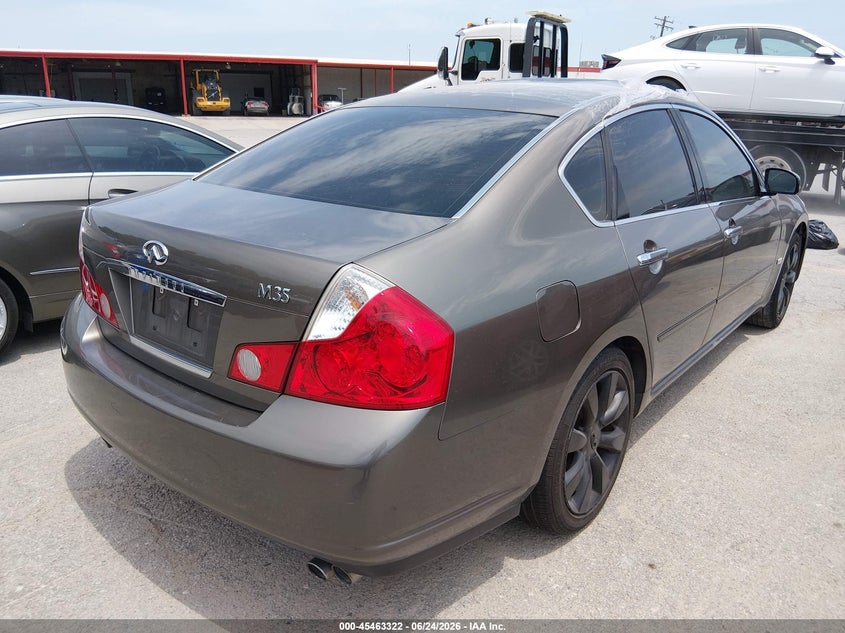 2007 Infiniti M35 VIN JNKAY01E17M305905 IAAI salvage auction — NORMAL WEAR, Original (Texas), sold $525 on 2026-07-13 (photo 4)