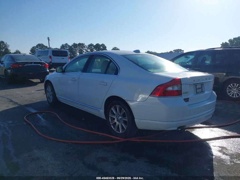 2011 Volvo S80 VIN YV1952AS1B1140165 IAAI salvage auction — NORMAL WEAR, Repossession Paperwork (Georgia), sold $25 on 2026-07-22 (photo 3)