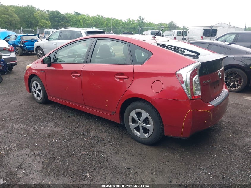 2013 Toyota Prius VIN JTDKN3DU7D1618585 IAAI salvage auction — NORMAL WEAR, Clear (Maryland), sold $2,050 on 2026-07-14 (photo 3)