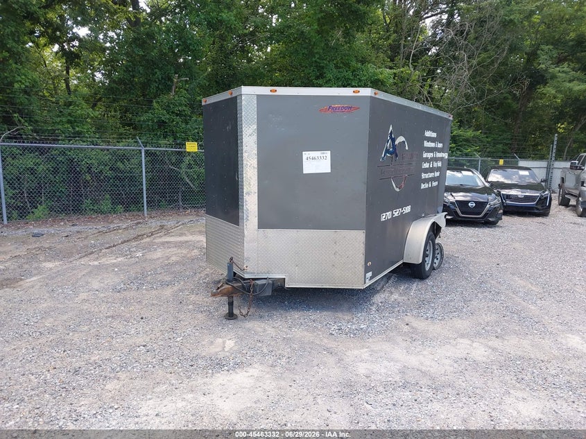 2019 Cargo Trailer VIN 5WKBE1225K1059177 IAAI salvage auction — REAR END, Salvage (Kentucky), sold $75 on 2026-07-28 (photo 2)