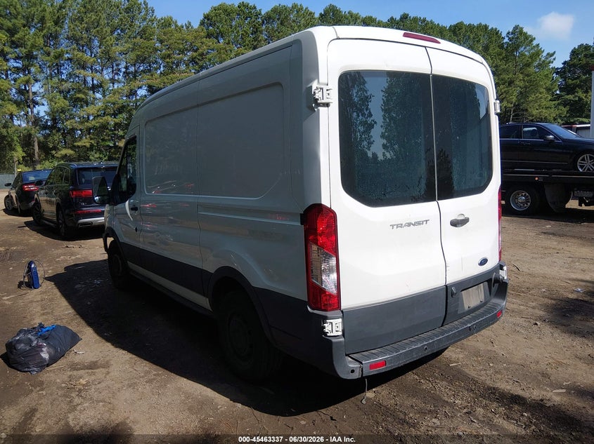 2017 Ford Transit 150 VIN 1FTYE1CM3HKB48135 IAAI salvage auction — FRONT END, Clear (Virginia), sold $3,350 on 2026-07-09 (photo 3)