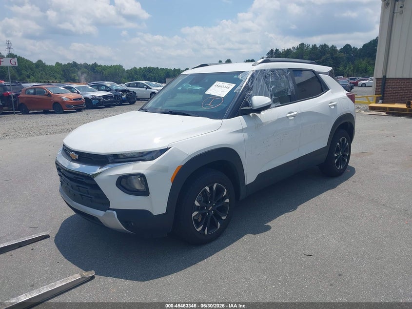 2023 Chevrolet Trailblazer VIN KL79MRSL0PB090253 IAAI salvage auction — REAR END, Clear (North Carolina), sold $10,850 on 2026-07-09 (photo 2)