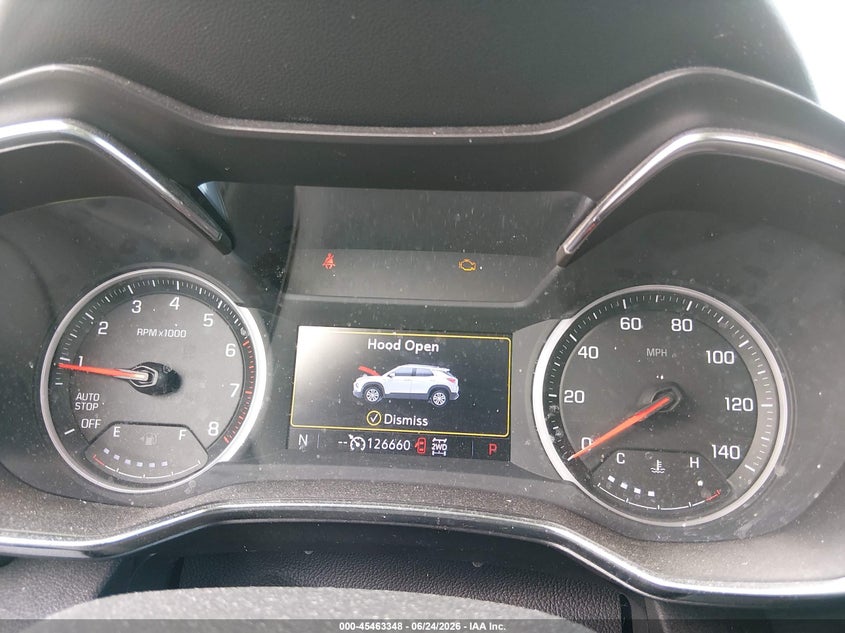 2023 Chevrolet Trailblazer VIN KL79MRSLXPB033140 IAAI salvage auction — FRONT END, Regular Certificate (Iowa), sold $5,300 on 2026-07-14 (photo 7)