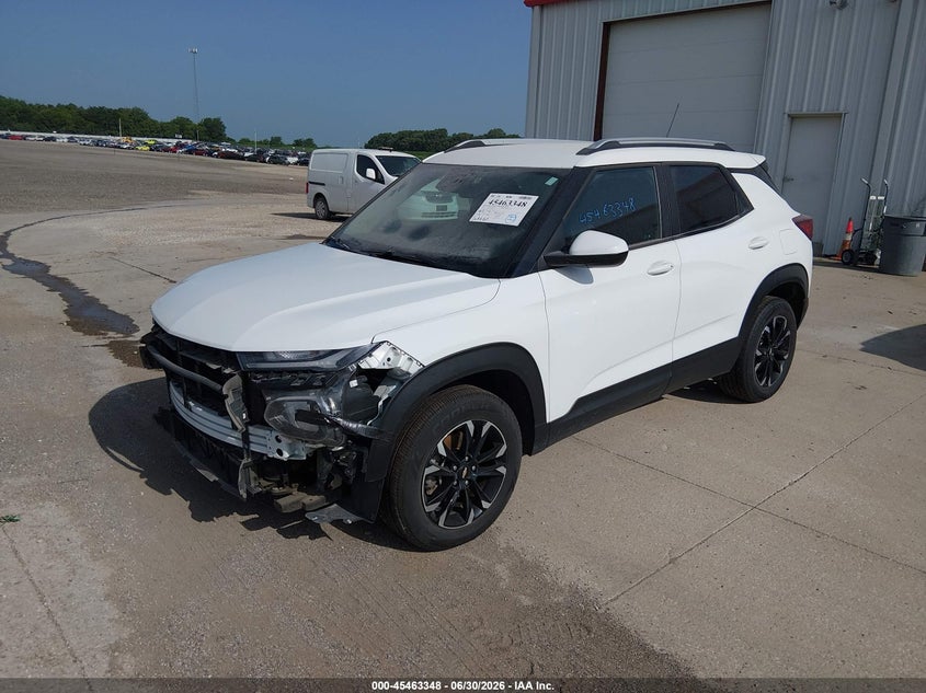 2023 Chevrolet Trailblazer VIN KL79MRSLXPB033140 IAAI salvage auction — FRONT END, Regular Certificate (Iowa), sold $5,300 on 2026-07-14 (photo 2)