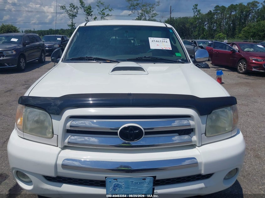 2005 Toyota Tundra VIN 5TBBT44195S463407 IAAI salvage auction — NORMAL WEAR, Clear (Florida), sold $1,300 on 2026-07-28 (photo 6)