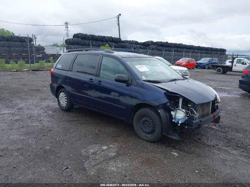 2006 Toyota Sienna VIN 5TDZA23C96S520807 IAAI salvage auction — NORMAL WEAR, Clear (Pennsylvania), sold $1,250 on 2026-07-17 (photo 1)