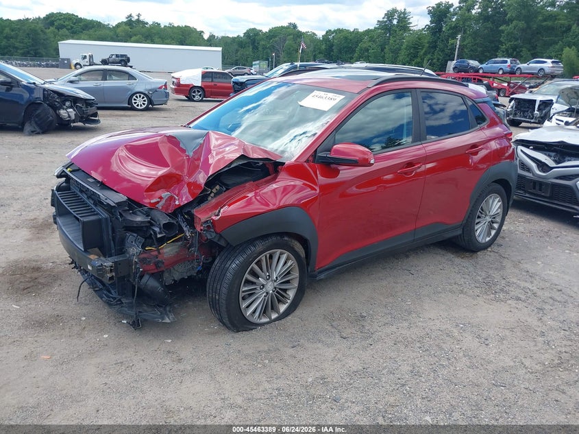 2018 Hyundai Kona VIN KM8K6CAA4JU087990 IAAI salvage auction — FRAME DAMAGE, Salvage (Massachusetts), sold $825 on 2026-07-24 (photo 2)