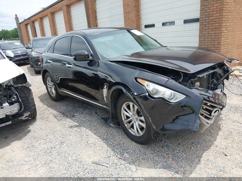 2013 Infiniti Fx VIN JN8CS1MW6DM172516 IAAI salvage auction — FRONT END, Salvage (Idaho), sold $400 on 2026-07-20 (photo 1)