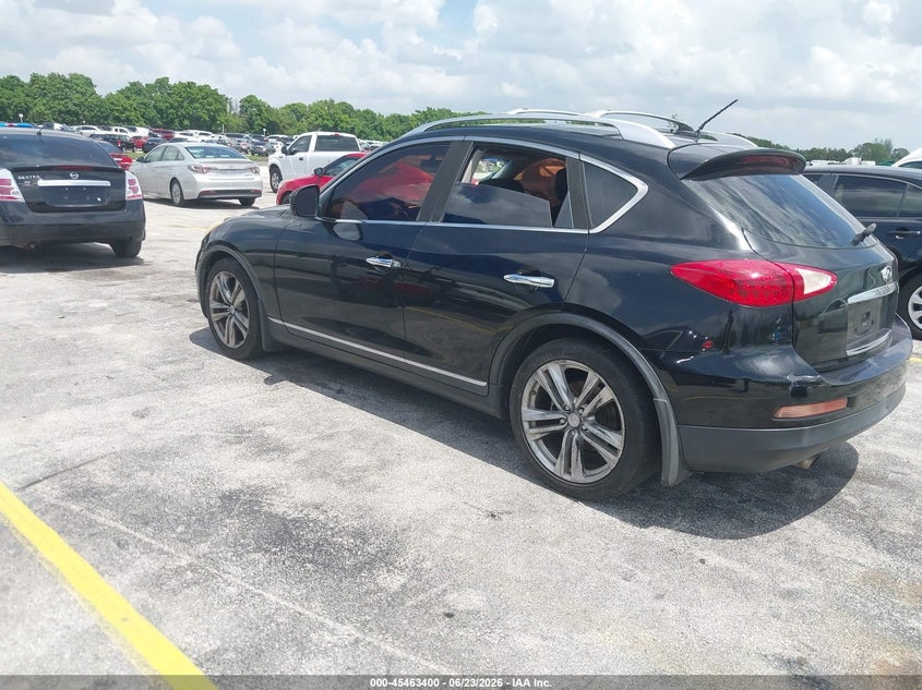 2012 Infiniti Ex VIN JN1AJ0HR3CM451038 IAAI salvage auction — NORMAL WEAR, Clear (Florida), sold $925 on 2026-07-09 (photo 3)