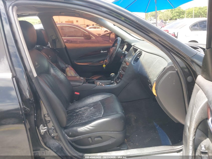 2012 Infiniti Ex VIN JN1AJ0HR3CM451038 IAAI salvage auction — NORMAL WEAR, Clear (Florida), sold $925 on 2026-07-09 (photo 5)