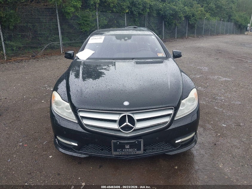 2013 Mercedes-benz Cl-class VIN WDDEJ9EB4DA030755 IAAI salvage auction — NORMAL WEAR, Clear (Pennsylvania), sold $5,475 on 2026-07-17 (photo 6)