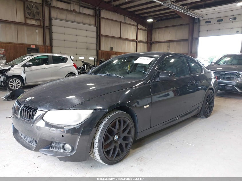 2012 BMW 3er VIN WBAKF9C54CE859034 IAAI salvage auction — NORMAL WEAR, Clear (Pennsylvania), sold $975 on 2026-07-22 (photo 2)