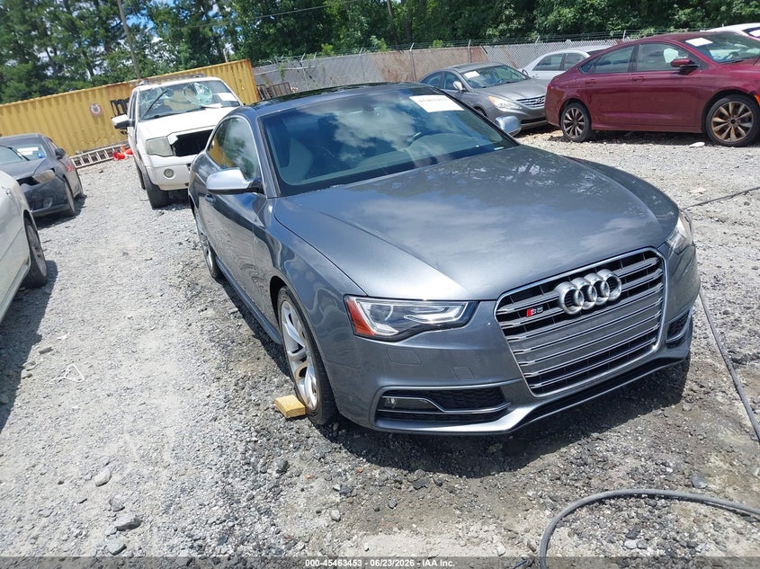 2013 Audi S5 VIN WAUCGAFR7DA034339 IAAI salvage auction — FRONT END, Repossession Paperwork (Georgia), sold $1,500 on 2026-07-21 (photo 1)