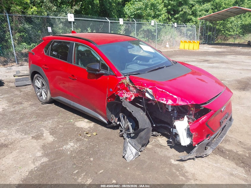 2024 Subaru Solterra VIN JTMABABA1RA073282 — IAAI salvage auction photo