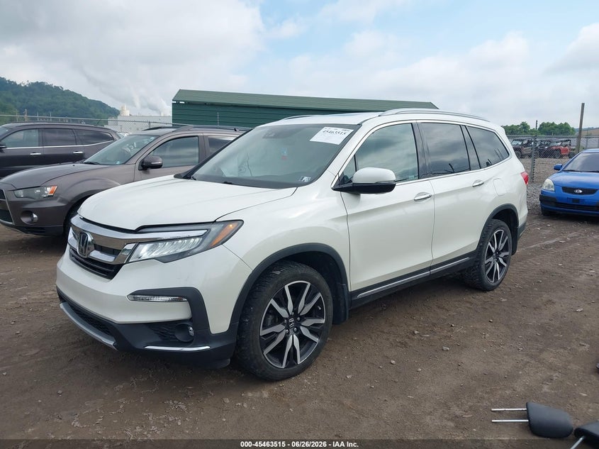 2019 Honda Pilot VIN 5FNYF6H07KB006018 IAAI salvage auction — SIDE, Salvage (Pennsylvania), sold $5,700 on 2026-07-10 (photo 2)