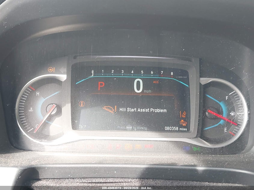 2019 Honda Pilot VIN 5FNYF6H07KB006018 IAAI salvage auction — SIDE, Salvage (Pennsylvania), sold $5,700 on 2026-07-10 (photo 7)