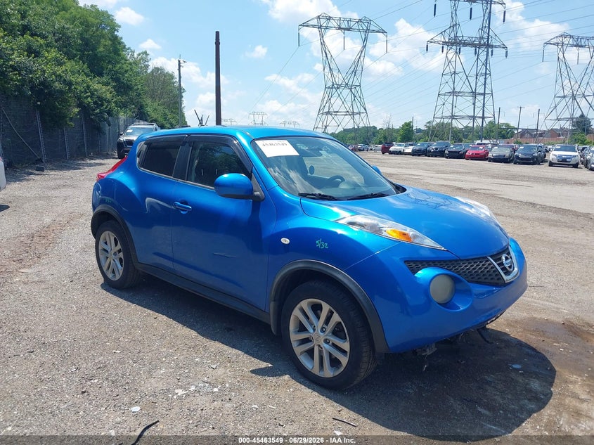 2011 Nissan Juke VIN JN8AF5MV0BT014363 IAAI salvage auction — ALL OVER, Salvage (Pennsylvania), sold $725 on 2026-07-17 (photo 1)