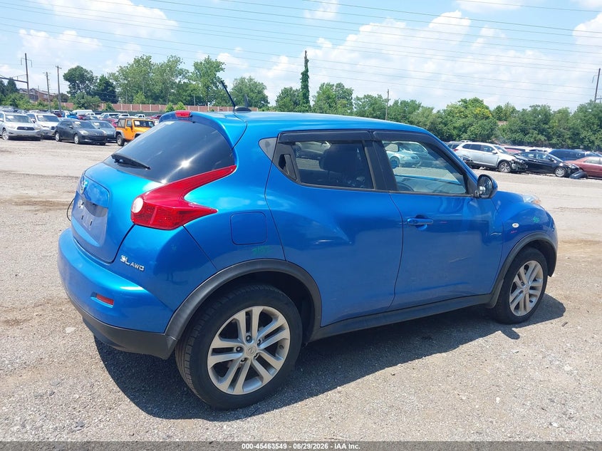 2011 Nissan Juke VIN JN8AF5MV0BT014363 IAAI salvage auction — ALL OVER, Salvage (Pennsylvania), sold $725 on 2026-07-17 (photo 4)