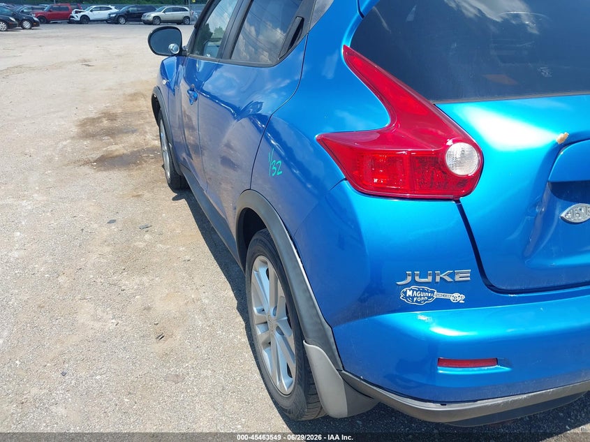2011 Nissan Juke VIN JN8AF5MV0BT014363 IAAI salvage auction — ALL OVER, Salvage (Pennsylvania), sold $725 on 2026-07-17 (photo 6)