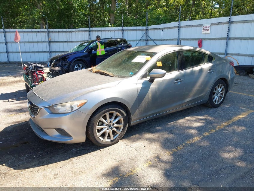 2015 Mazda 6 VIN JM1GJ1U51F1200167 IAAI salvage auction — NORMAL WEAR, Clear (Michigan), sold $1,300 on 2026-07-06 (photo 2)