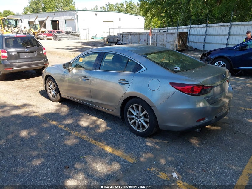 2015 Mazda 6 VIN JM1GJ1U51F1200167 IAAI salvage auction — NORMAL WEAR, Clear (Michigan), sold $1,300 on 2026-07-06 (photo 3)