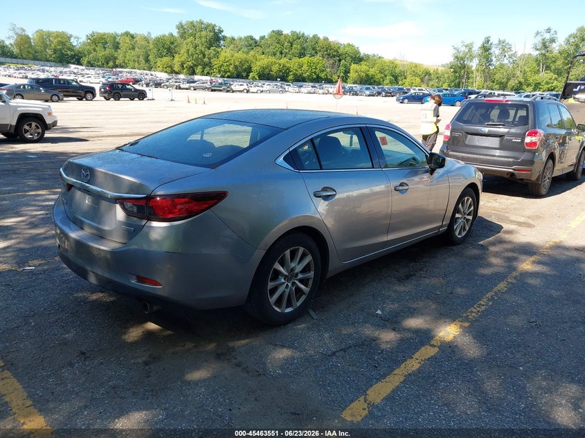 2015 Mazda 6 VIN JM1GJ1U51F1200167 IAAI salvage auction — NORMAL WEAR, Clear (Michigan), sold $1,300 on 2026-07-06 (photo 4)