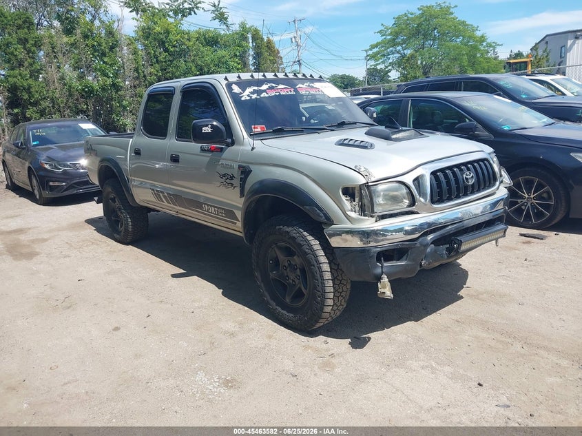 2002 Toyota Tacoma VIN 5TEHN72N52Z011360 IAAI salvage auction — FRONT END, Salvage (Rhode Island), sold $1,350 on 2026-07-28 (photo 1)