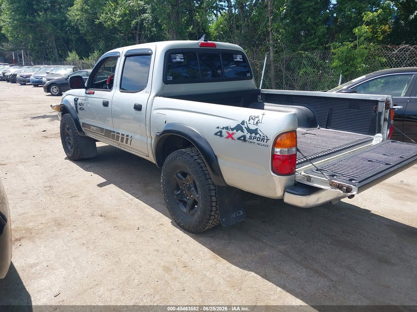 2002 Toyota Tacoma VIN 5TEHN72N52Z011360 IAAI salvage auction — FRONT END, Salvage (Rhode Island), sold $1,350 on 2026-07-28 (photo 3)