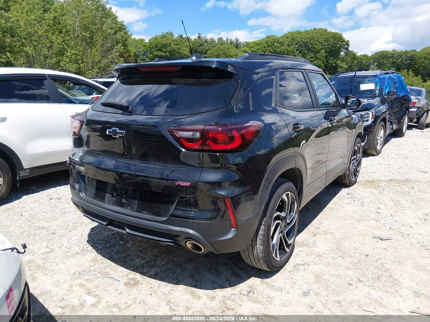 2024 Chevrolet Trailblazer VIN KL79MUSLXRB039414 IAAI salvage auction — FRONT END, Salvage (Massachusetts), sold $4,050 on 2026-07-19 (photo 4)