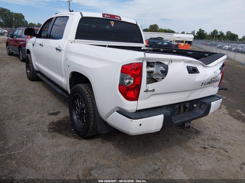 2014 Toyota Tundra VIN 5TFAY5F11EX381821 IAAI salvage auction — REAR END, Salvage (Virginia), sold $11,500 on 2026-07-17 (photo 3)