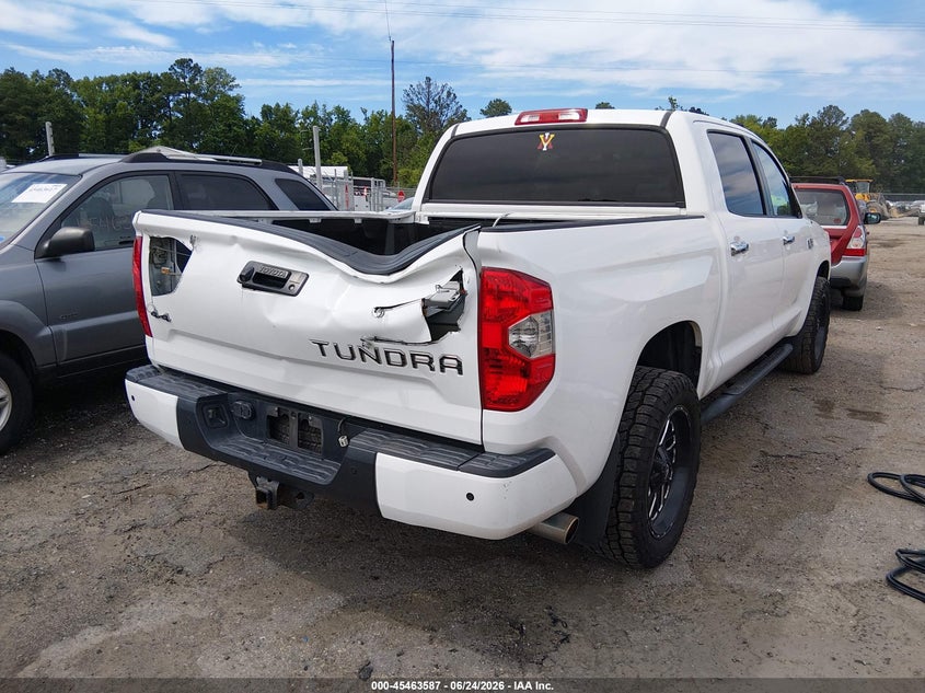 2014 Toyota Tundra VIN 5TFAY5F11EX381821 IAAI salvage auction — REAR END, Salvage (Virginia), sold $11,500 on 2026-07-17 (photo 4)