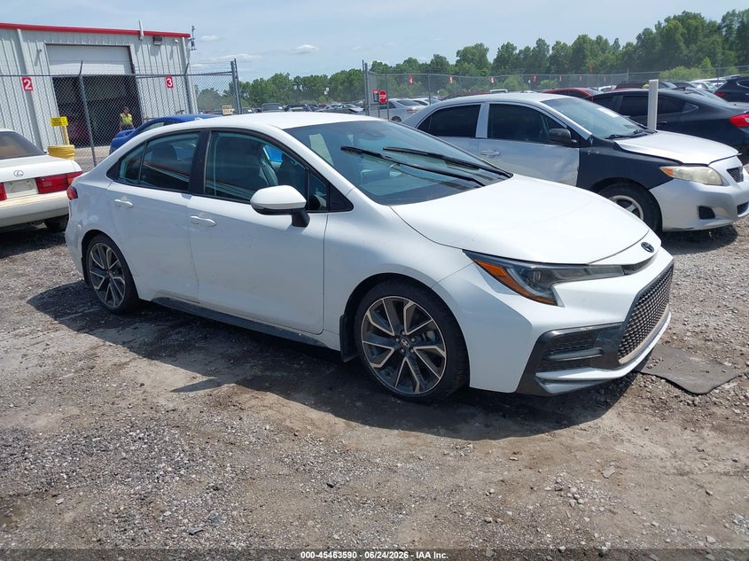 2021 Toyota Corolla VIN 5YFS4MCE1MP093120 IAAI salvage auction — WATER/FLOOD, Salvage Title, sold $2,050 on 2026-07-29 (photo 1)