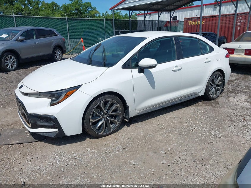 2021 Toyota Corolla VIN 5YFS4MCE1MP093120 IAAI salvage auction — WATER/FLOOD, Salvage Title, sold $2,050 on 2026-07-29 (photo 2)