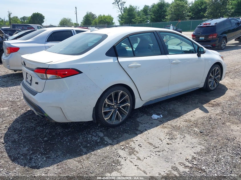 2021 Toyota Corolla VIN 5YFS4MCE1MP093120 IAAI salvage auction — WATER/FLOOD, Salvage Title, sold $2,050 on 2026-07-29 (photo 4)