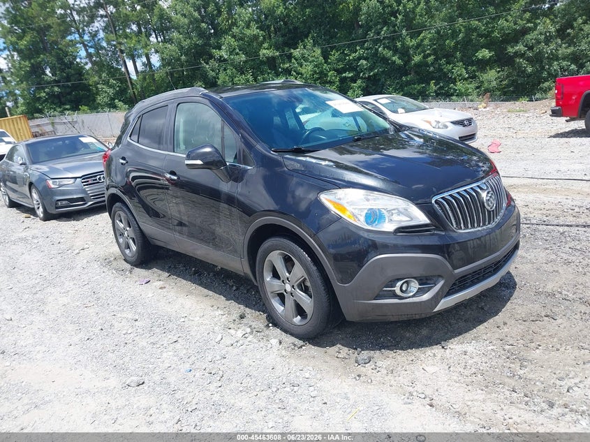 2014 Buick Encore VIN KL4CJBSB3EB680387 IAAI salvage auction — LEFT & RIGHT, Clear (Georgia), sold $425 on 2026-07-28 (photo 1)