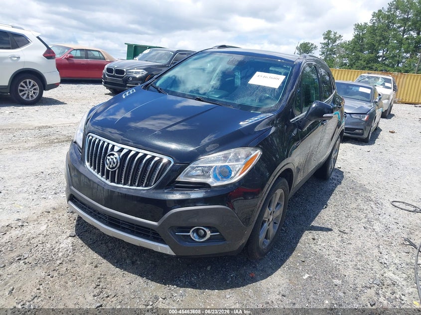 2014 Buick Encore VIN KL4CJBSB3EB680387 IAAI salvage auction — LEFT & RIGHT, Clear (Georgia), sold $425 on 2026-07-28 (photo 2)