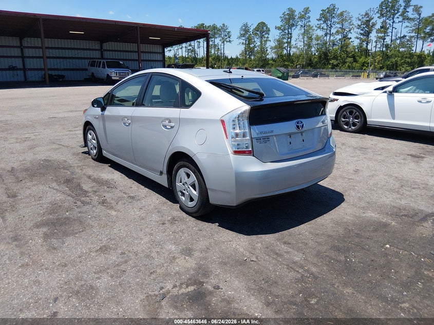 2011 Toyota Prius VIN JTDKN3DU2B1385633 IAAI salvage auction — FRONT END, Rebuildable (Florida), sold $1,550 on 2026-07-28 (photo 3)