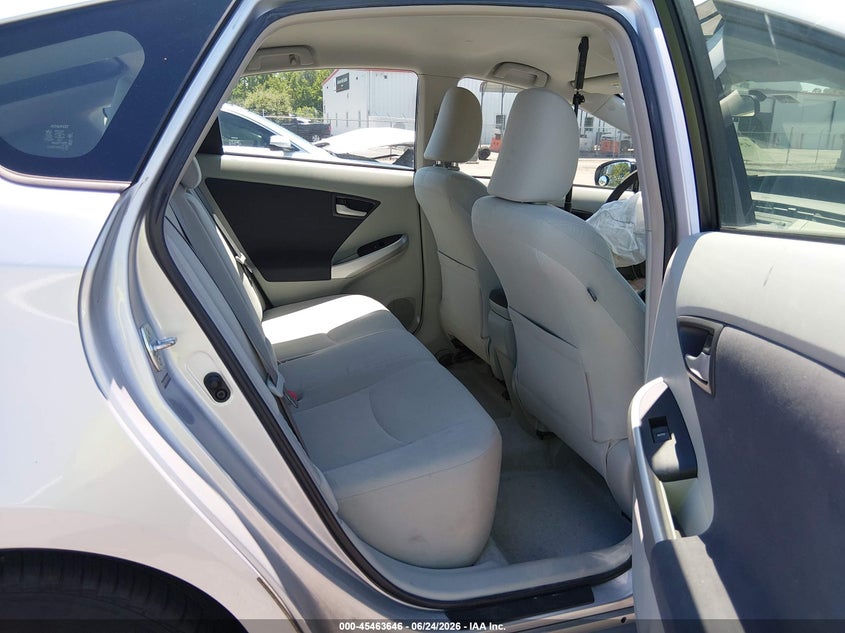 2011 Toyota Prius VIN JTDKN3DU2B1385633 IAAI salvage auction — FRONT END, Rebuildable (Florida), sold $1,550 on 2026-07-28 (photo 8)