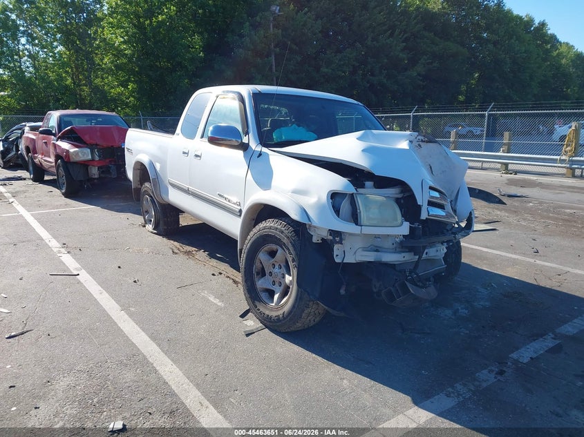 2004 Toyota Tundra VIN 5TBBT441X4S440572 IAAI salvage auction — FRONT END, Salvage (North Carolina), sold $1,350 on 2026-07-16 (photo 1)