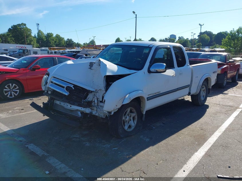 2004 Toyota Tundra VIN 5TBBT441X4S440572 IAAI salvage auction — FRONT END, Salvage (North Carolina), sold $1,350 on 2026-07-16 (photo 2)