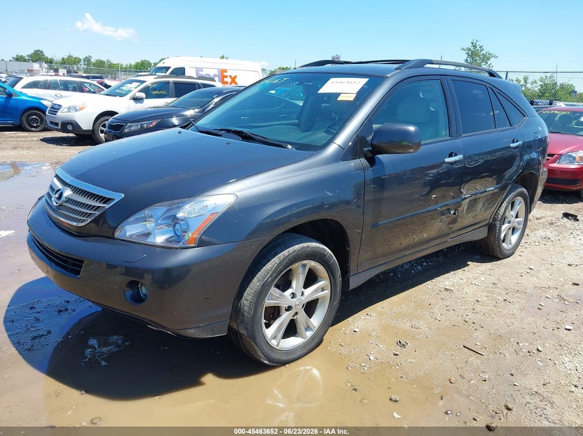 2008 Lexus Rx VIN JTJHW31U882064272 IAAI salvage auction — LEFT SIDE, Salvage (Ohio), sold $925 on 2026-07-09 (photo 2)